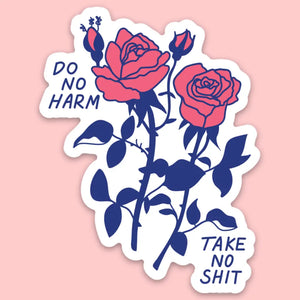 'Take No Shit' Sticker