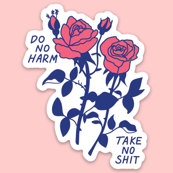 'Take No Shit' Sticker