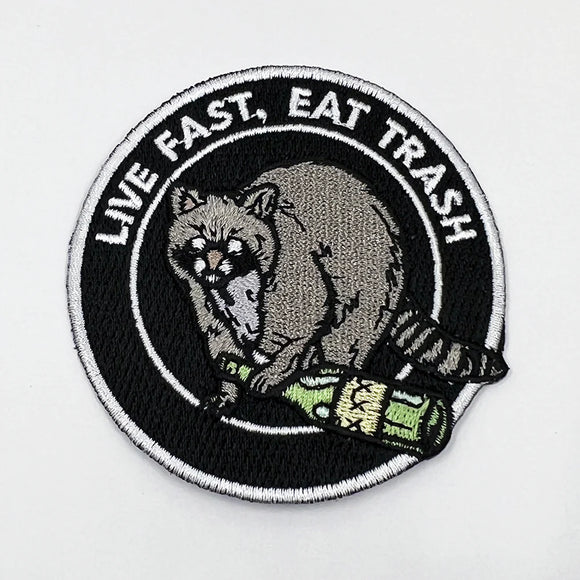 'Live Fast, Eat Trash' Patch