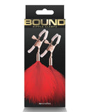 Bound F1 Feathered Nipple Clamps