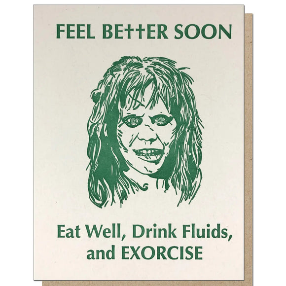 Exorcist Get Well Card