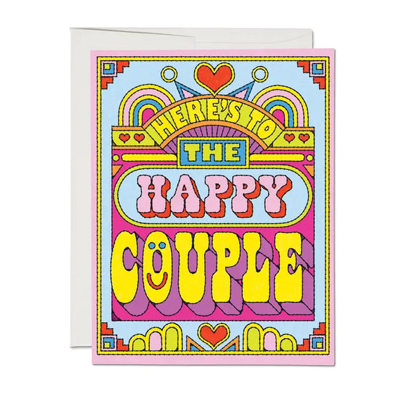 Happy Couple Wedding Card