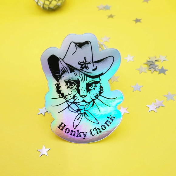'Honky Chonk Cat' Sticker