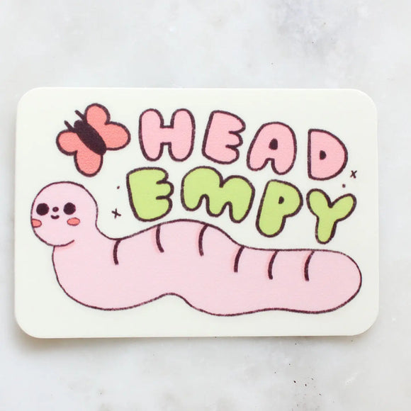 'Head Empy' Sticker