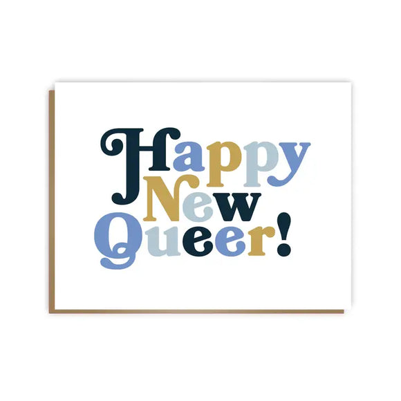 'Happy New Queer' Holiday Card