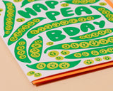'Hap-Pea B-Day' Card