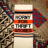 'Horny For Thrift Stores' Gym Socks