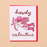 'Howdy Valentine' Cupid Card