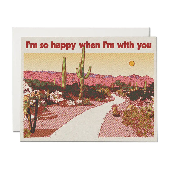 'When I'm With You' Love Card