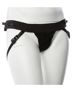Johnnie Black Strap On Harness by Gender Fluid