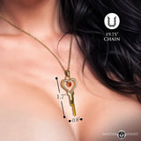 Chastity Key Necklace (Compatible with most Master Series Cages)