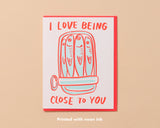 Sardine Love Card