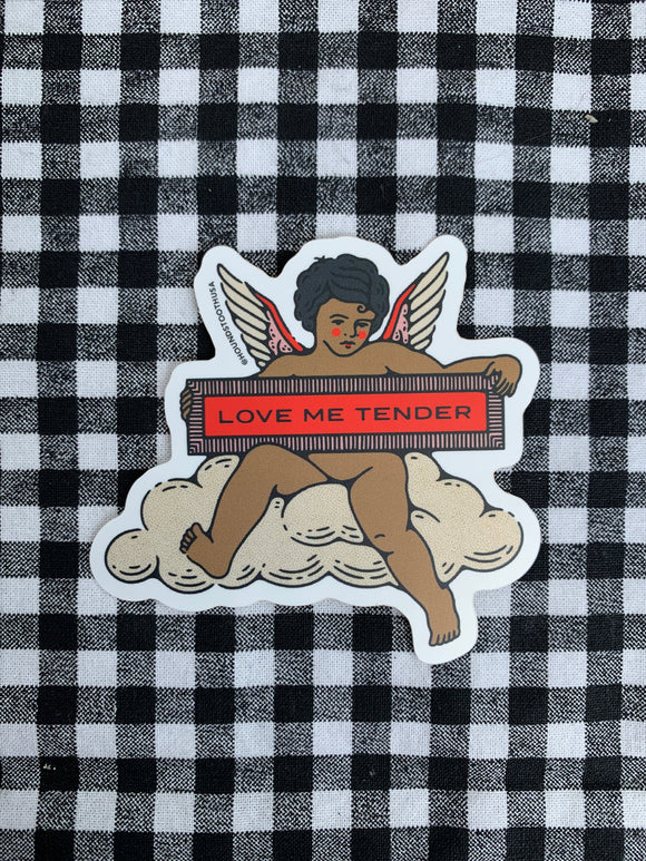 Love Me Tender Sticker