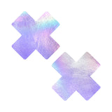 Neva Nude Pasties - X Shapes
