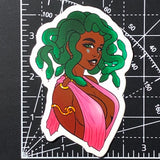 Pin Up Medusa Sticker