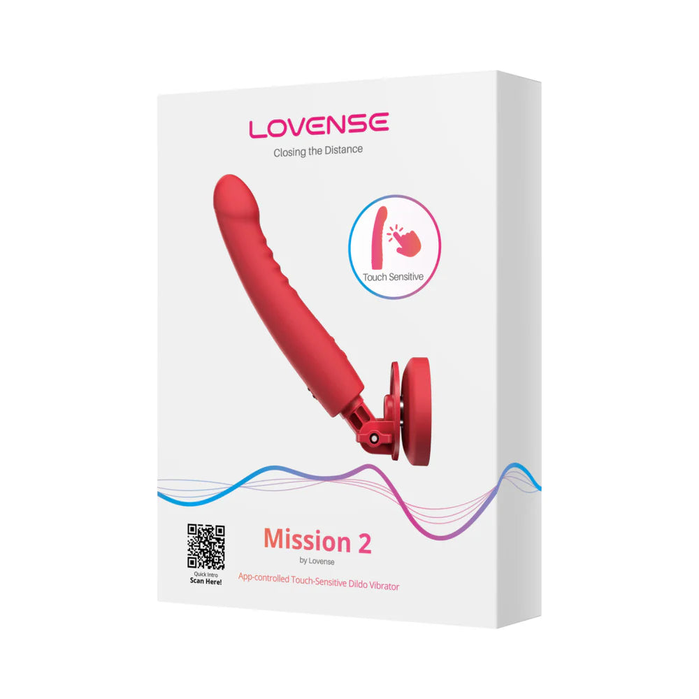Lovense Mission 2 Suction Cup Vibrating Dildo Awakening Ltd Lovense Mission 2 Suction Cup Vibrating Dildo Awakening Ltd