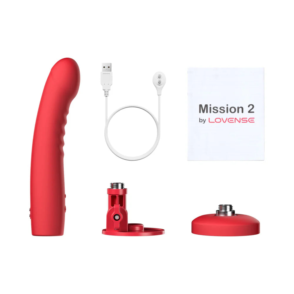 Lovense Mission 2 Suction Cup Vibrating Dildo – Awakening Ltd