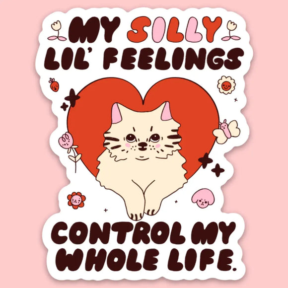 'My Silly Lil Feelings' Sticker