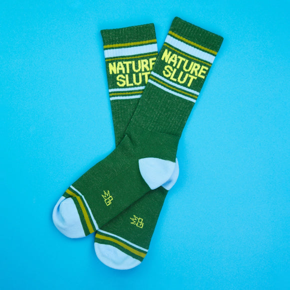 'Nature Slut' Gym Socks
