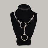 Stainless Steel Slip Chain Choker Necklaces