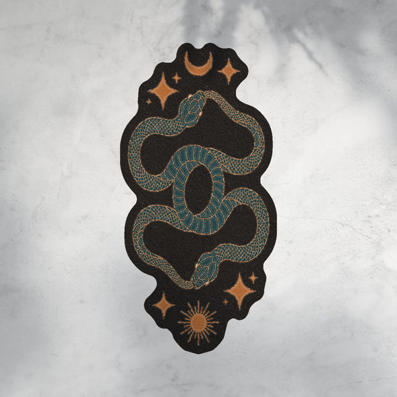 Ouroboros: Snake, Sun, and Moon Sticker