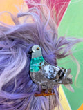 Pigeon Hair Claw Clip