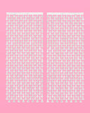 Bachelorette Party Penis Foil Curtain -Bridal Shower Supplies
