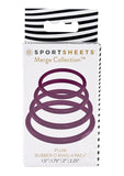 Sportsheets Rubber O Rings - 4 pk