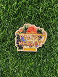 'Polite Menace' Sticker
