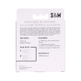 Peaches 'n Cream Silicone Nipple Suckers