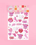 'Pink Pony Club' Bachelorette Temporary Tattoos