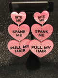 'Good Time' Acrylic Earrings by Madame Whiskers