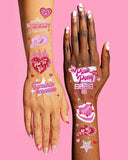 'Pink Pony Club' Bachelorette Temporary Tattoos