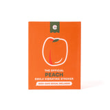 Peach Emojibator Vibrating Stroker
