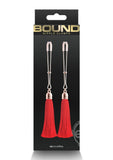 Bound T1 Tassled Nipple Clamps