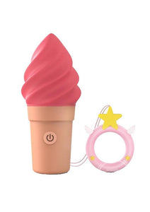 Cand'Ice Ice Cream Silicone Clitoral Vibrator