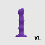 Rolling Balls Dildo - Purple by Strap-On-Me