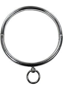 Rouge Silver Steel Ring Collar