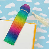 Glitter Wood Cockmark Bookmarks