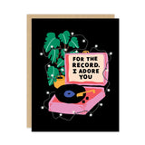 'For the Record' Card