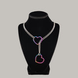 Stainless Steel Slip Chain Choker Necklaces