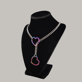 Stainless Steel Slip Chain Choker Necklaces