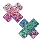 Neva Nude Pasties - X Shapes