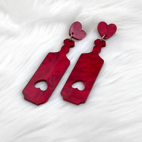 Paddle Acrylic Earrings