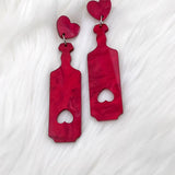 Paddle Acrylic Earrings