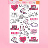 'Last Rodeo' Bachelorette Temporary Tattoos