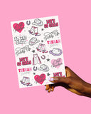 'Last Rodeo' Bachelorette Temporary Tattoos