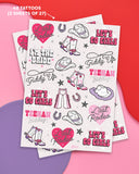 'Last Rodeo' Bachelorette Temporary Tattoos