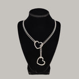 Stainless Steel Slip Chain Choker Necklaces