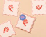 Crudite Letterpress Vellum Coasters (4pk)